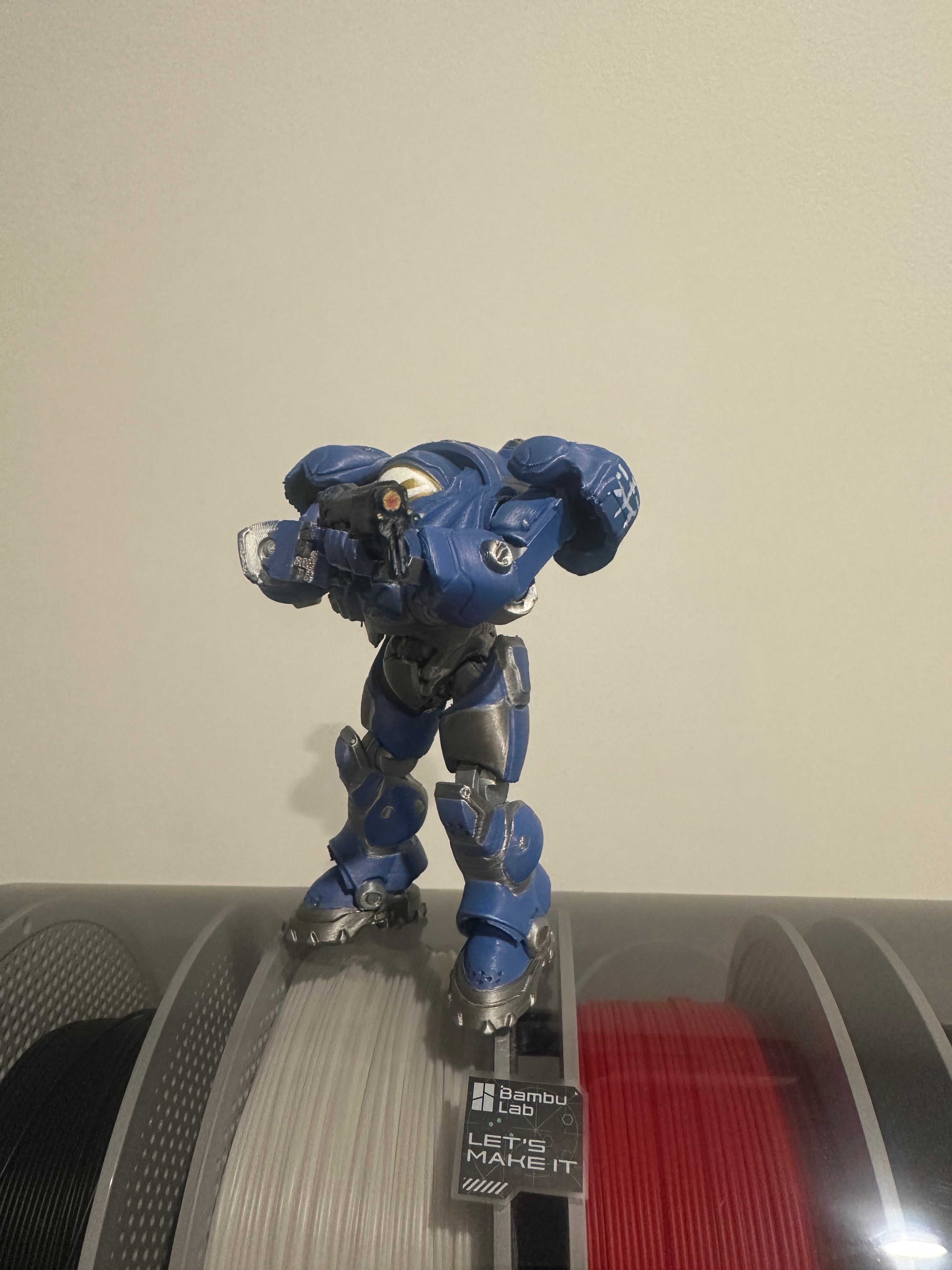 StarCraft II - Articulated 3D Marine Model - V1
