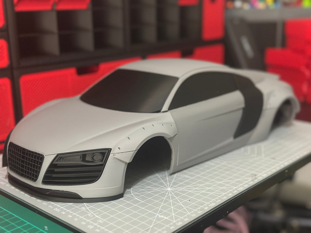 1/10 Audi R8 Liberty Walk RC Shell