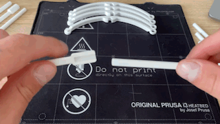 Flower support poles