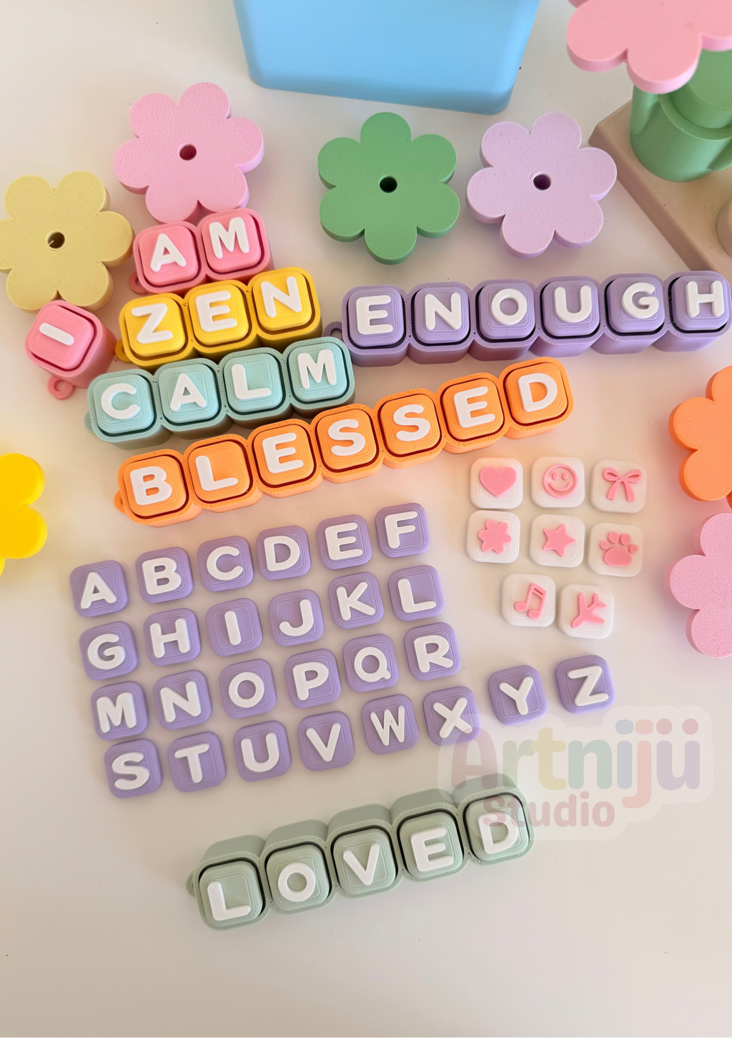Keycaps Clicker Rounded Edge Fidget-Artniju