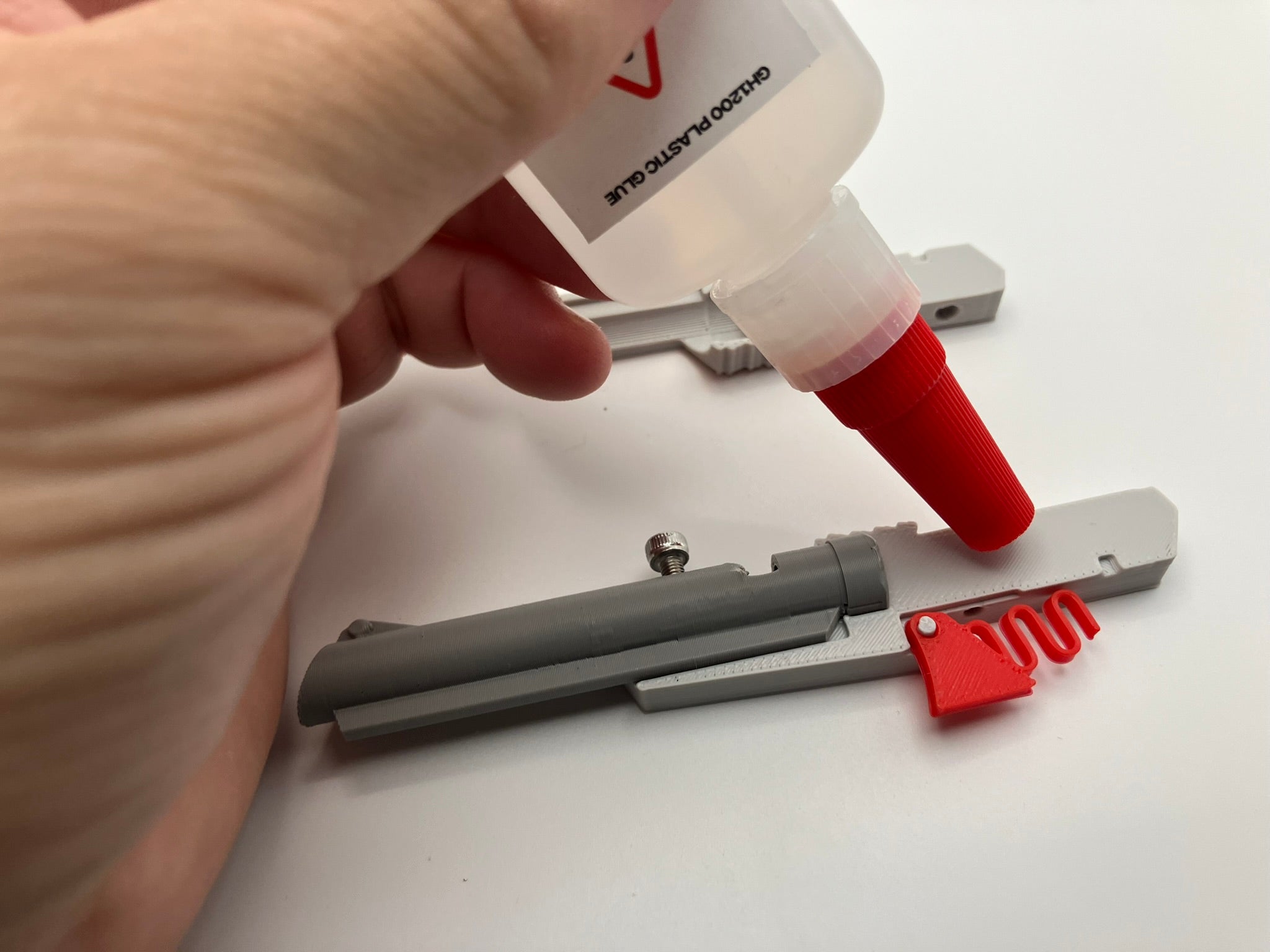 NES Zapper Keychain - functional BB shooter toy