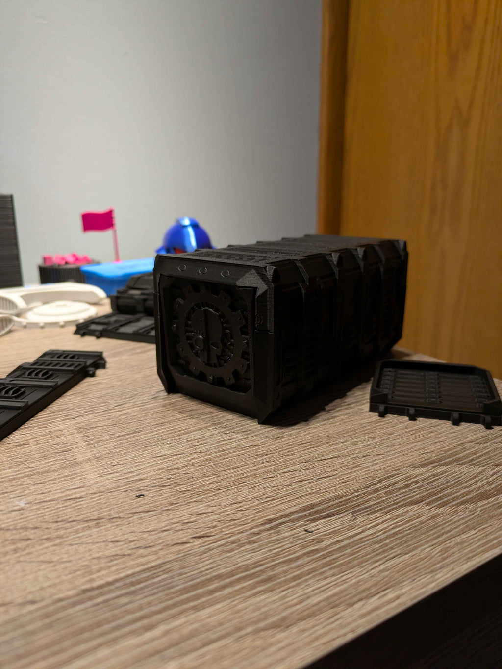 Wargaming Terrain: folding Shipping Containers