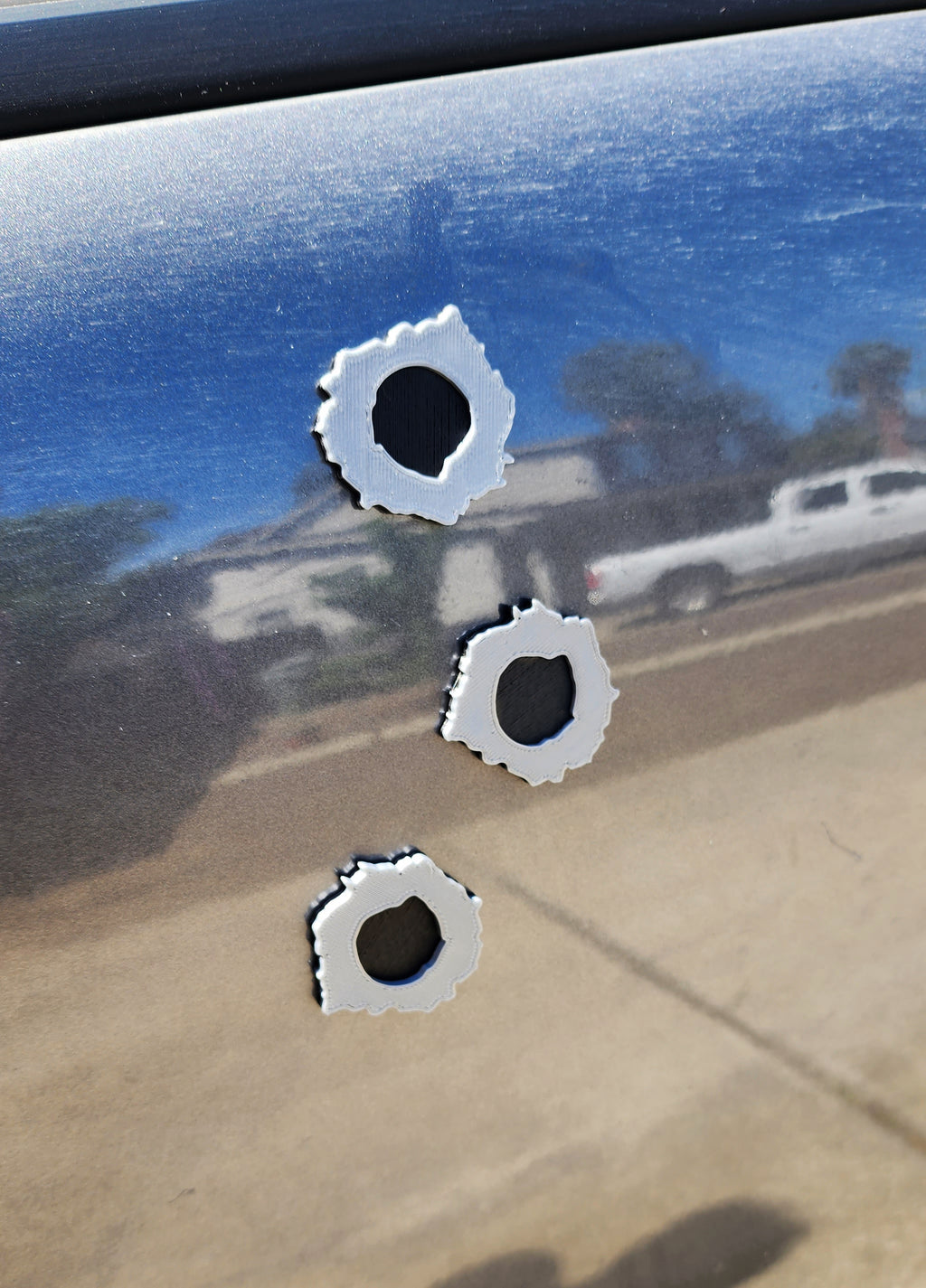 Magnetic Bullet Holes 2-Color