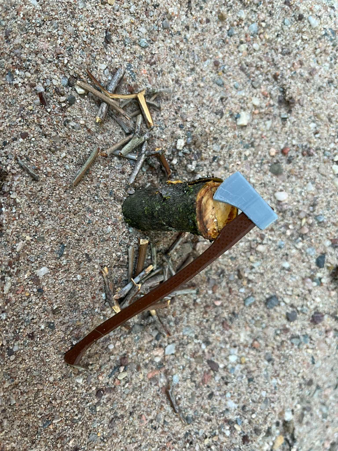Axe, ax 1:12 and 1:10, RC car, miniature, diorama
