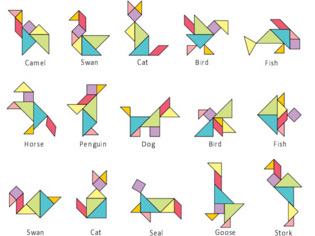Tangram Kitcard 30 minute print