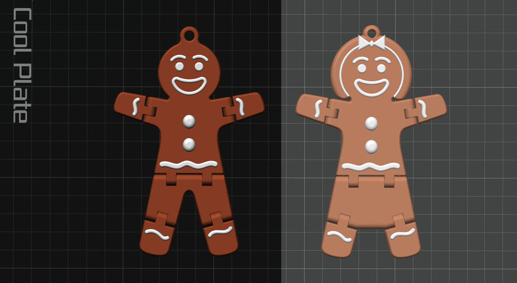 Christmas Gingerbread Woman Cookie