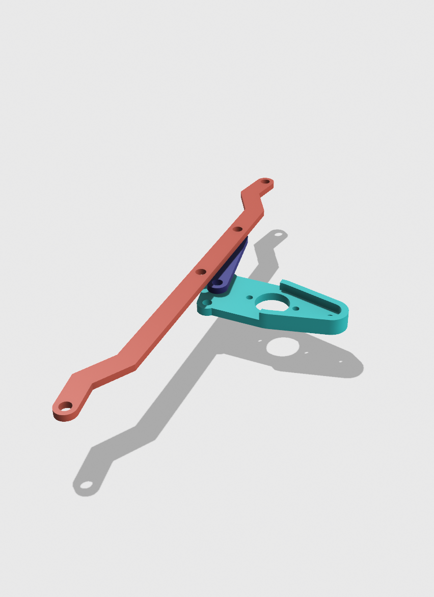 Adaptador rotula, mejora dirección Chasis 1/10 DKS