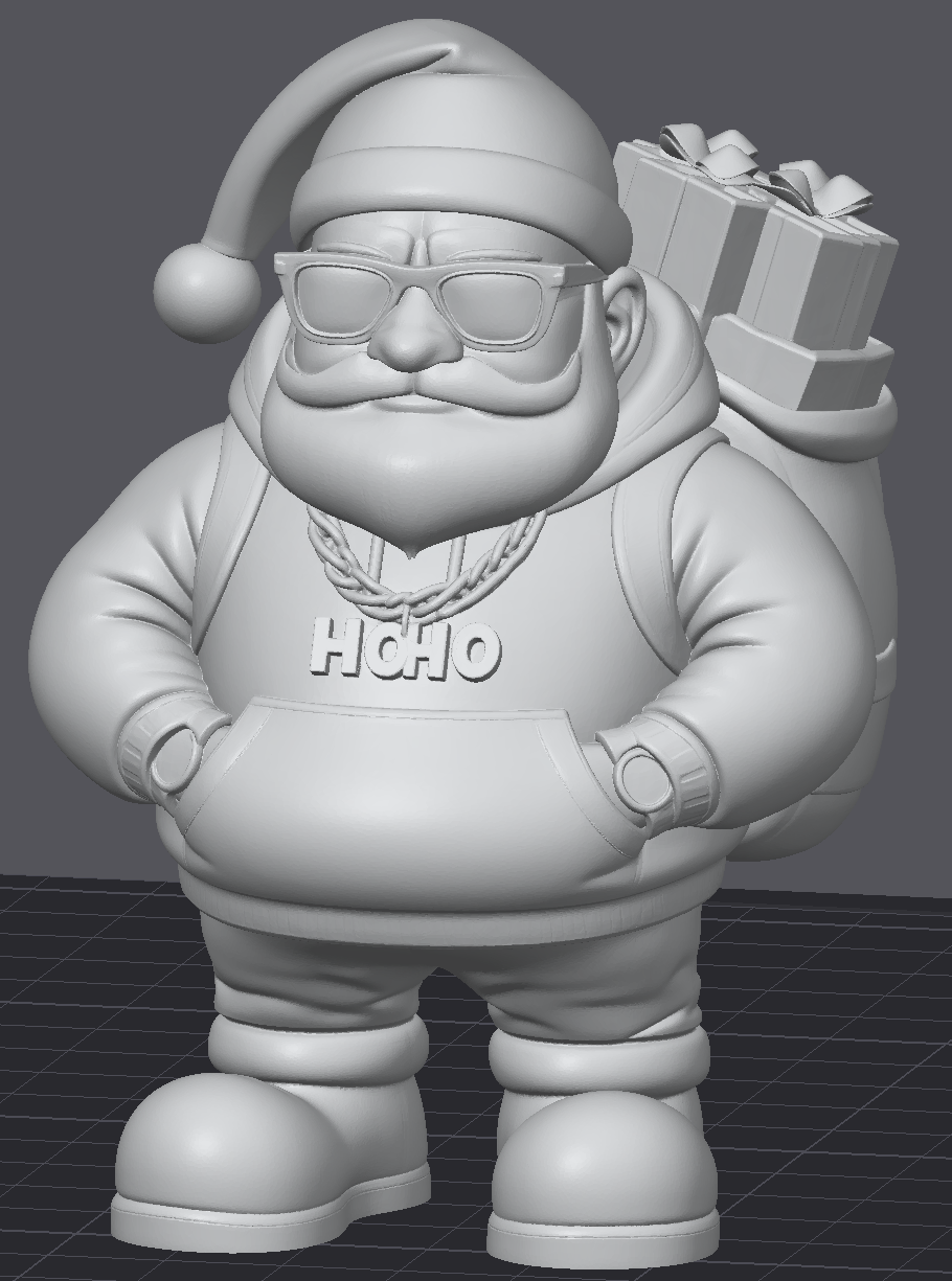 Hipster santa