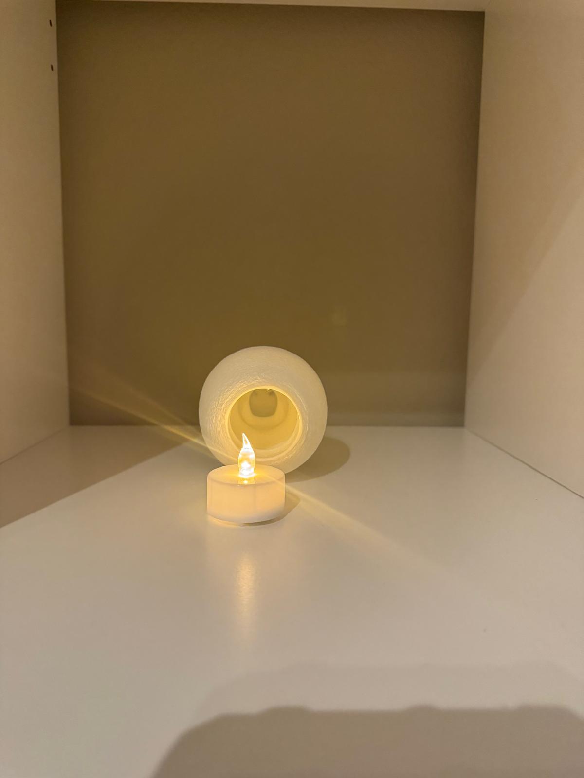 Hase im Ei LED Tea Light