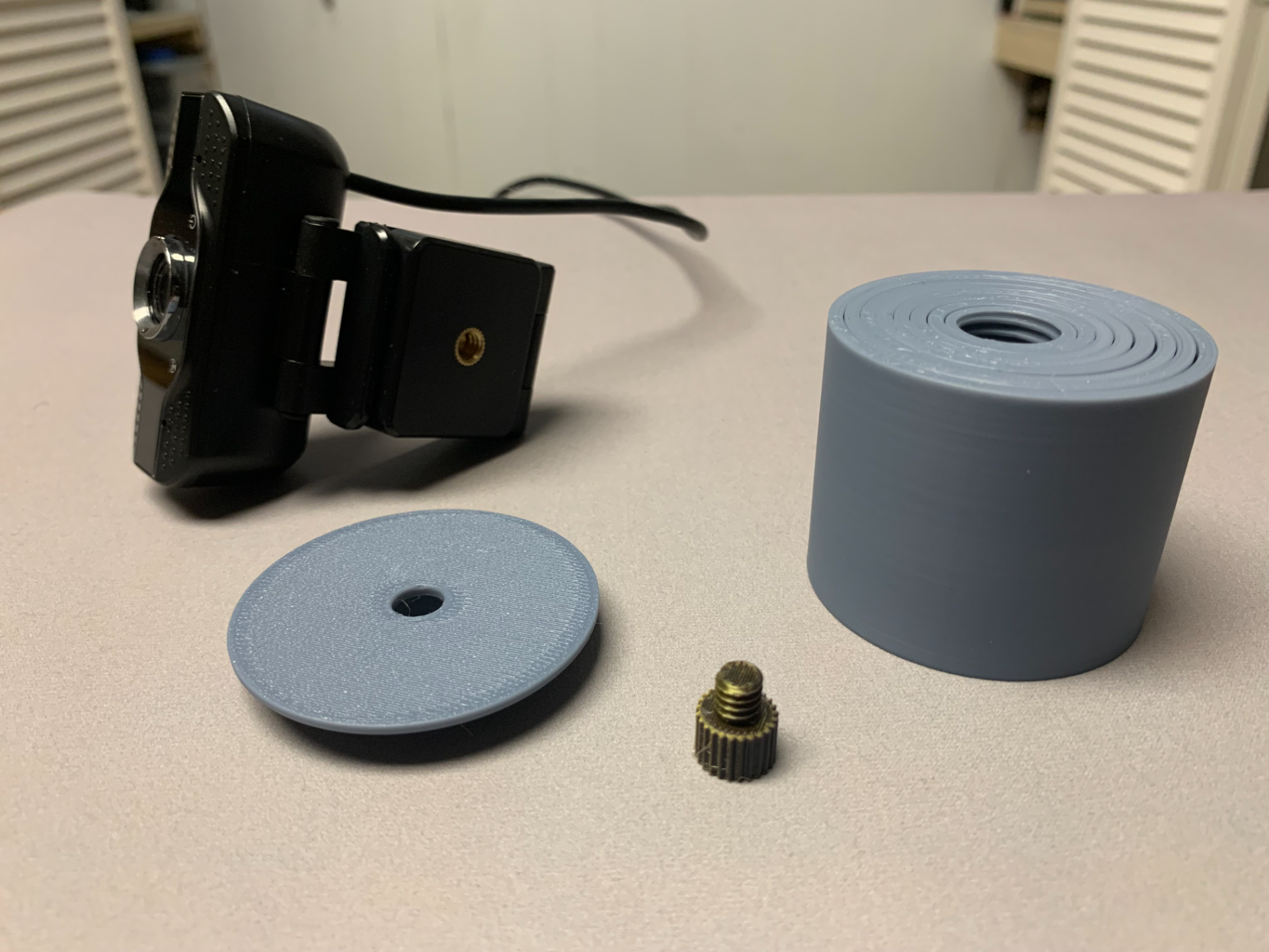 Collapsible Webcam Stand | Telescoping | Lockable