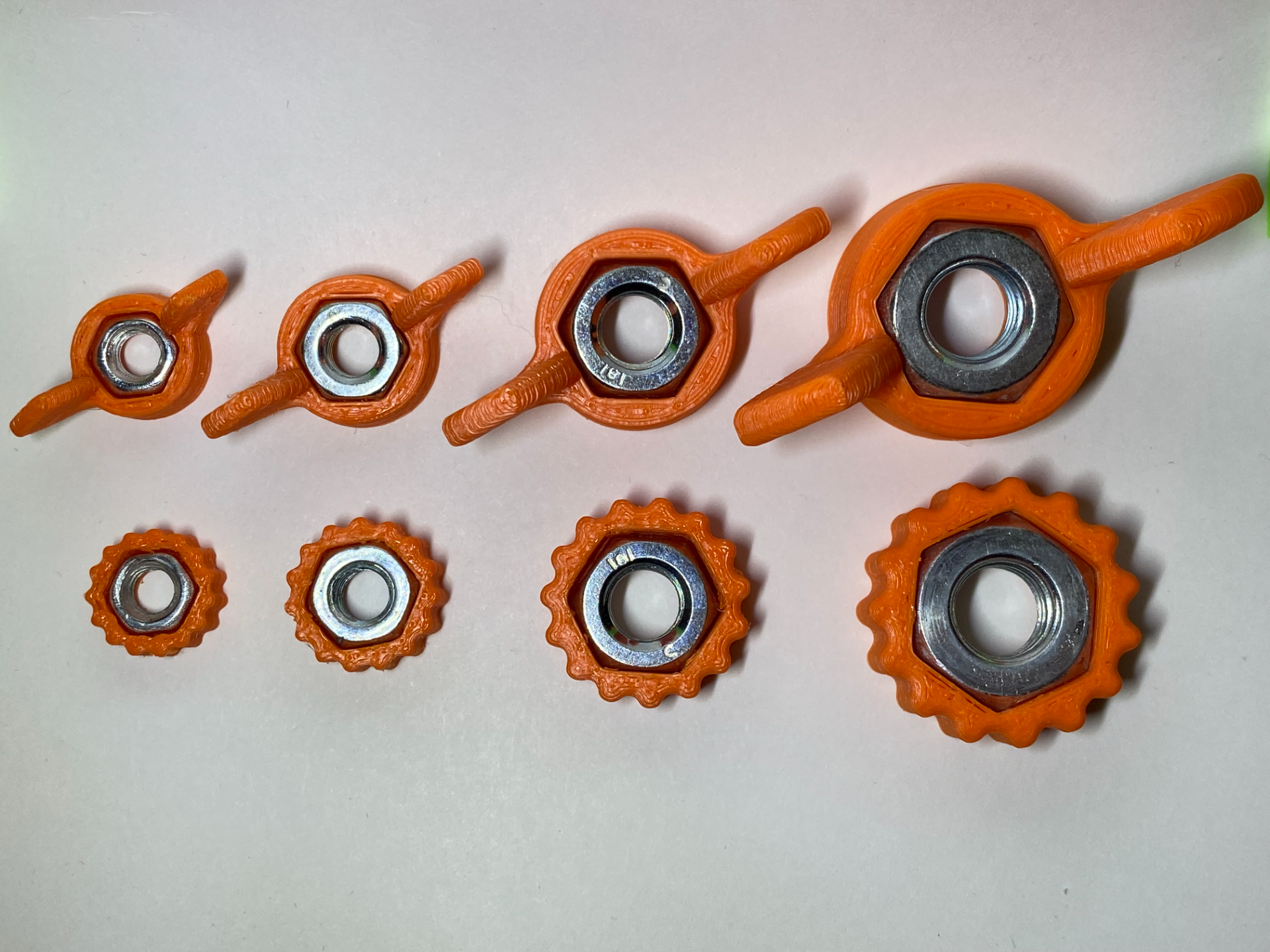 Nuts Knobs/Wing Nuts M5-M12