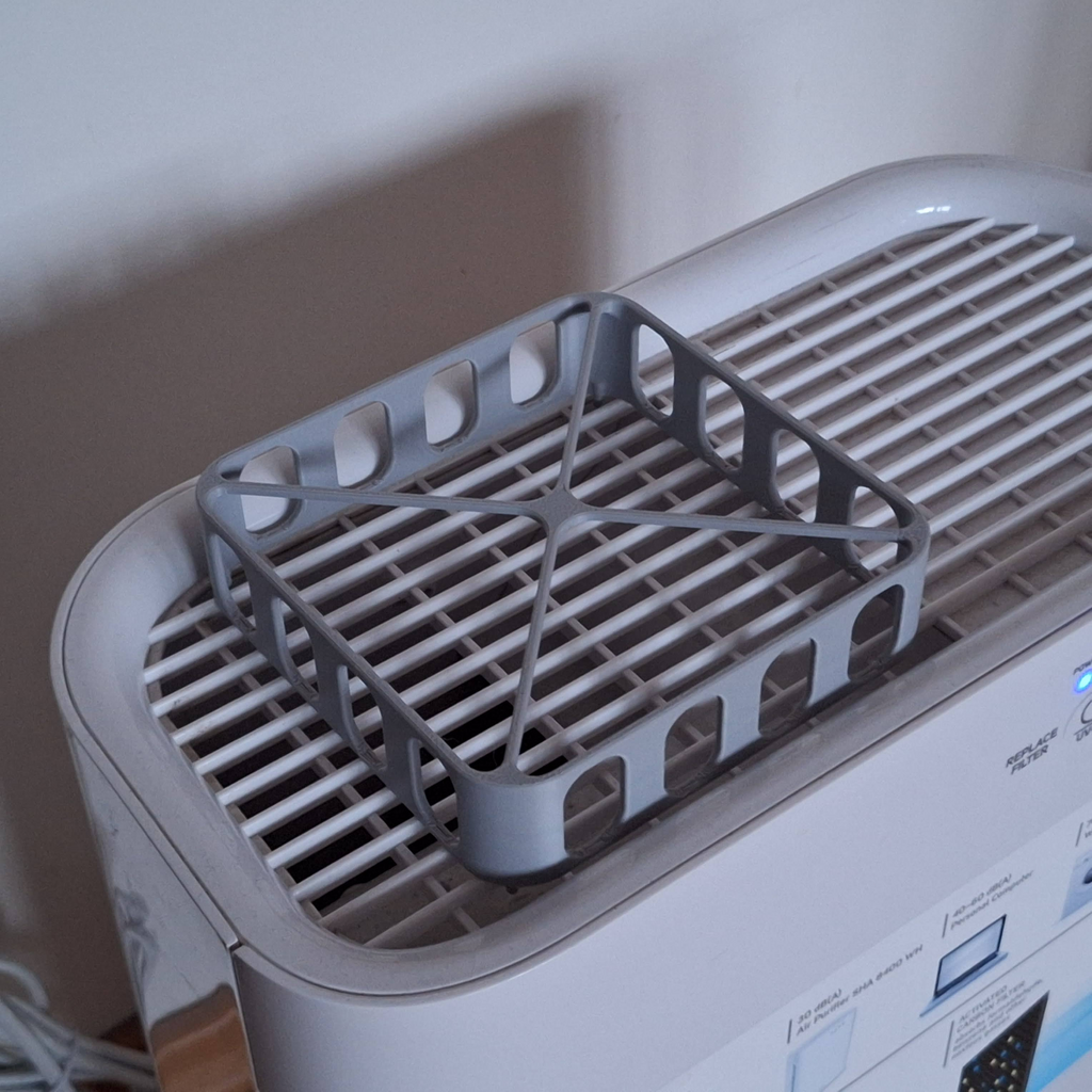 Universal fast build plate cooler for air purifier
