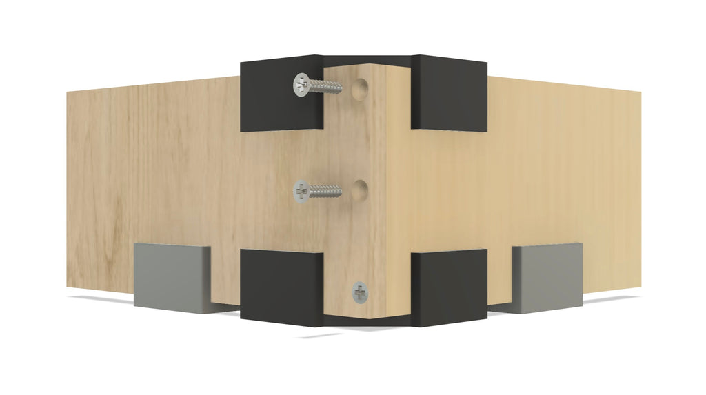 Quick 90° Corner Clamp – One-Screw Woodworking Jig