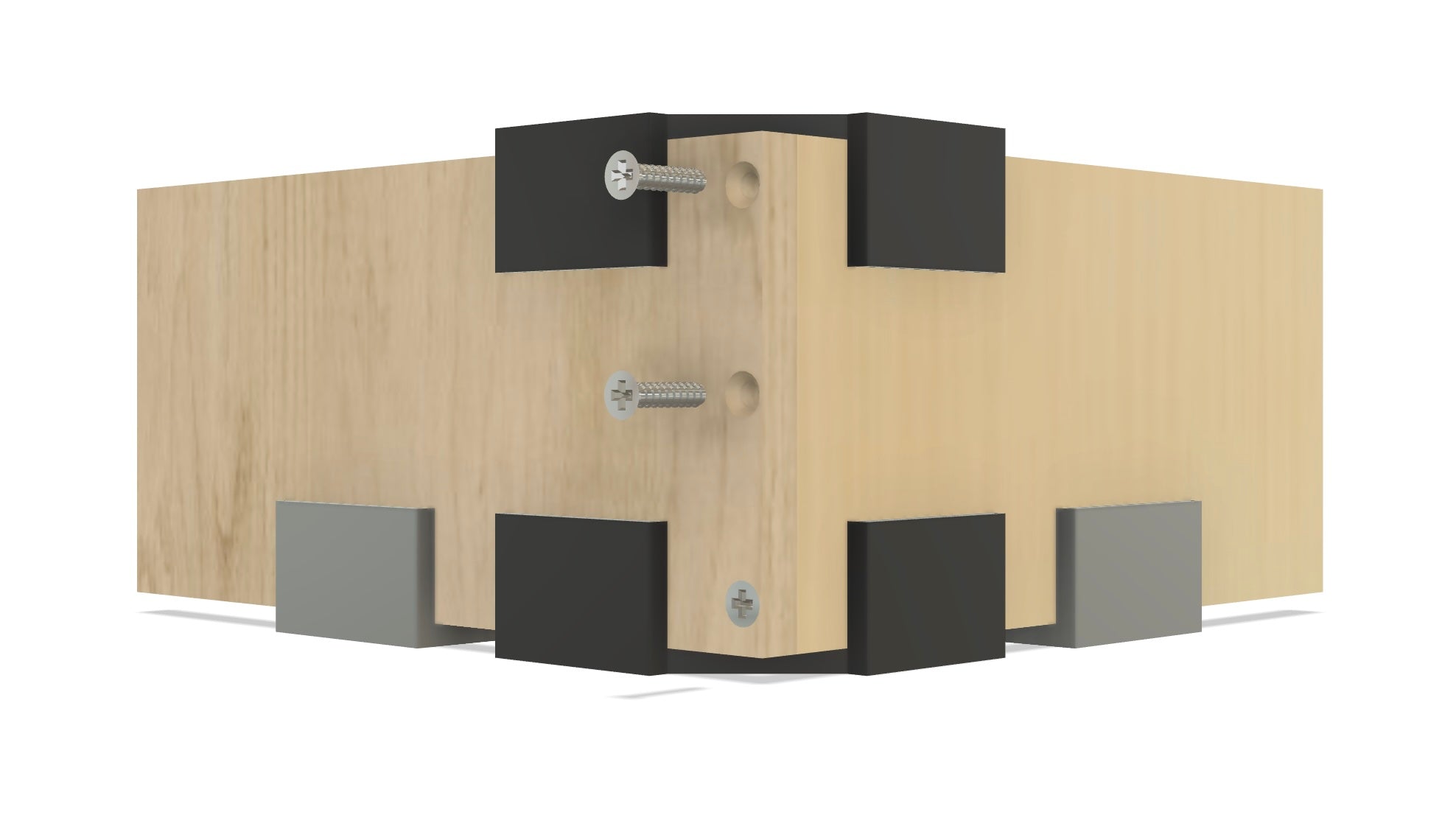 Quick 90° Corner Clamp – One-Screw Woodworking Jig
