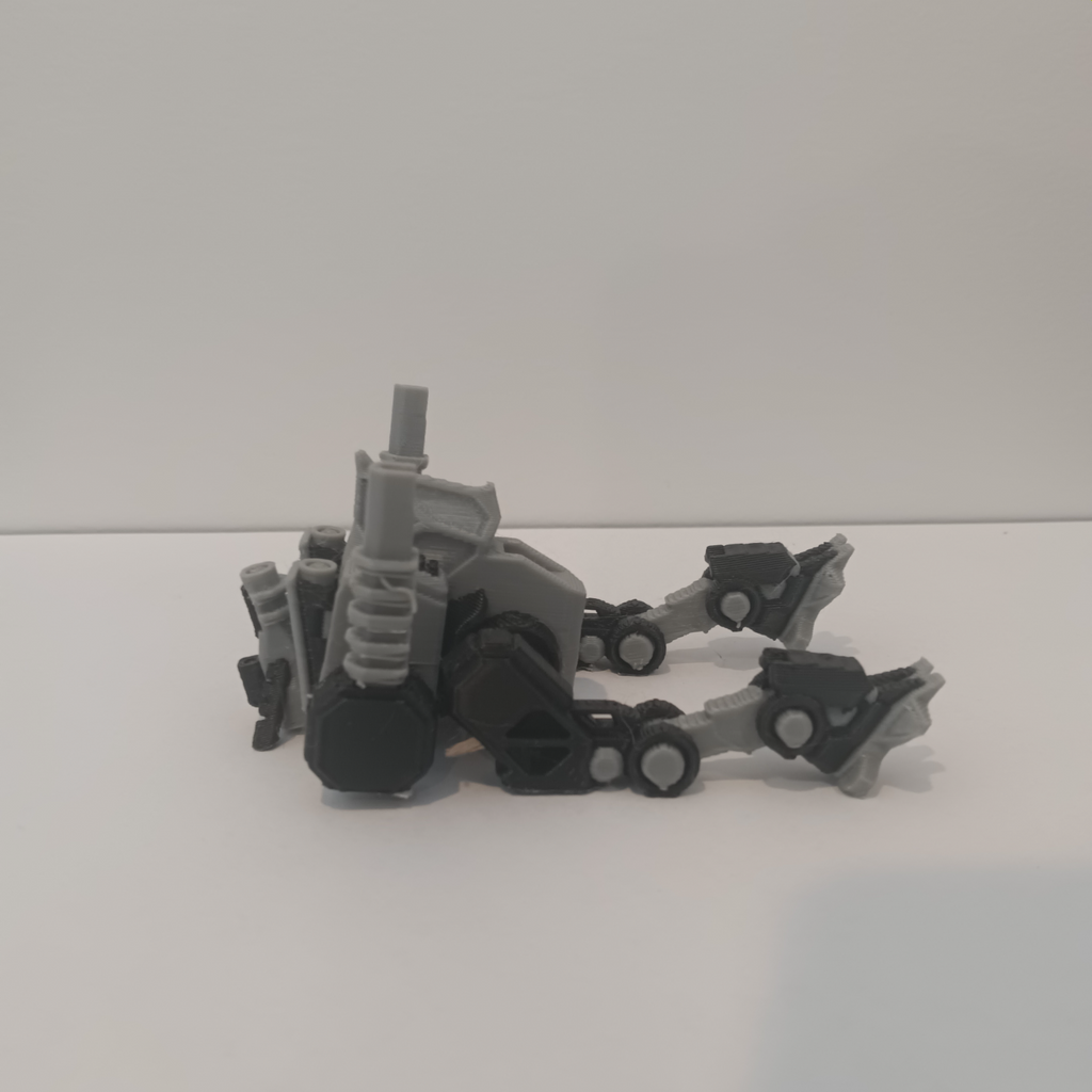 Q-17 Fighter Mech (Print In Place) Articulated