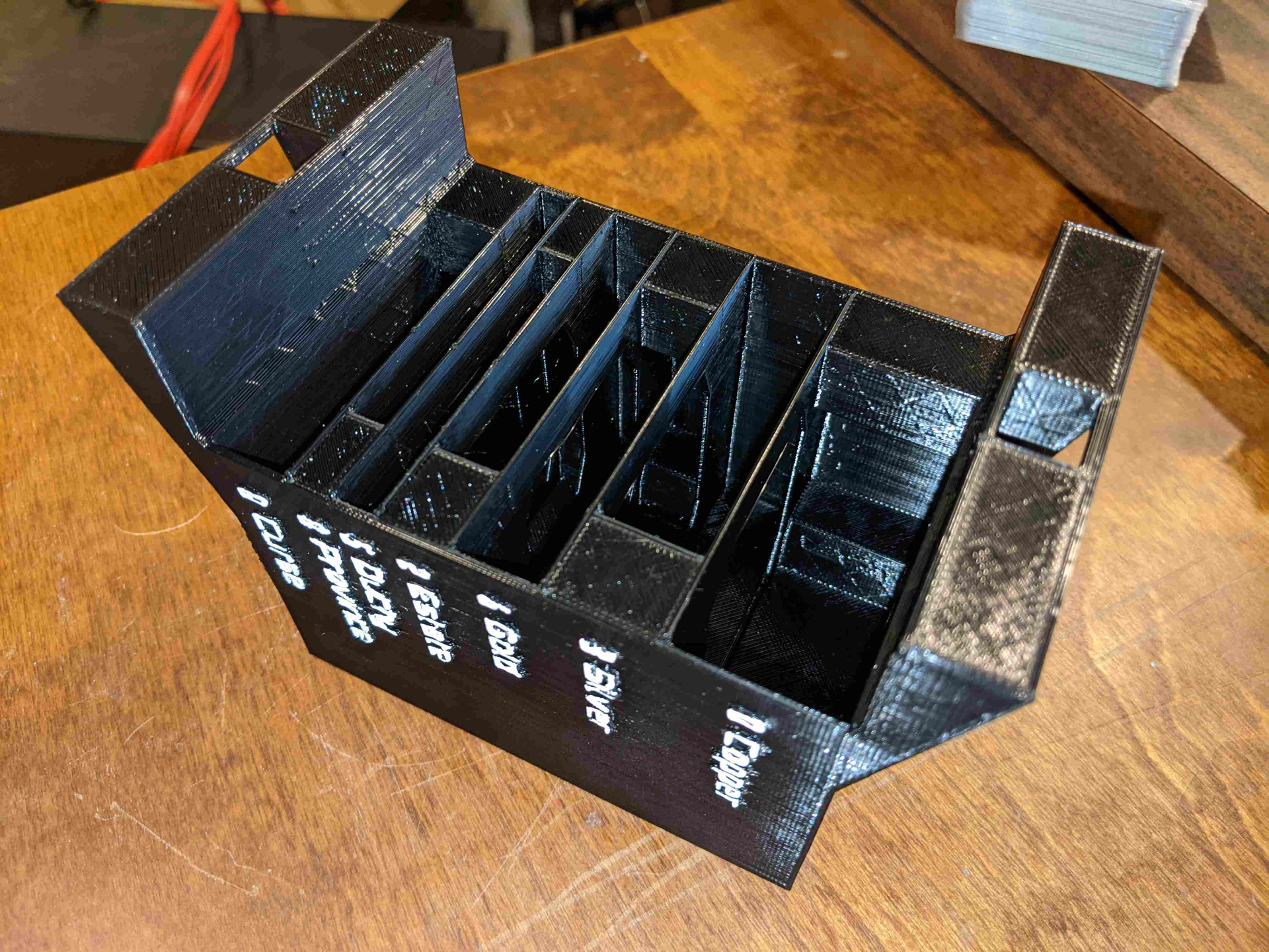 Customizable Box for Deck-Building Card Games