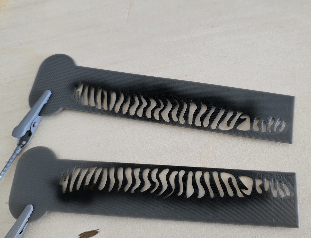 Airbrush mackerel stencil