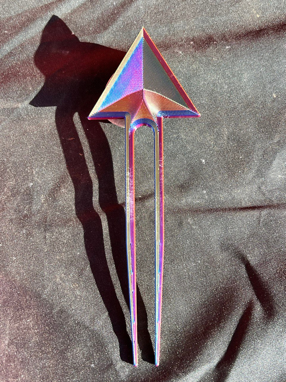 hair sticks, basic geometric shapes