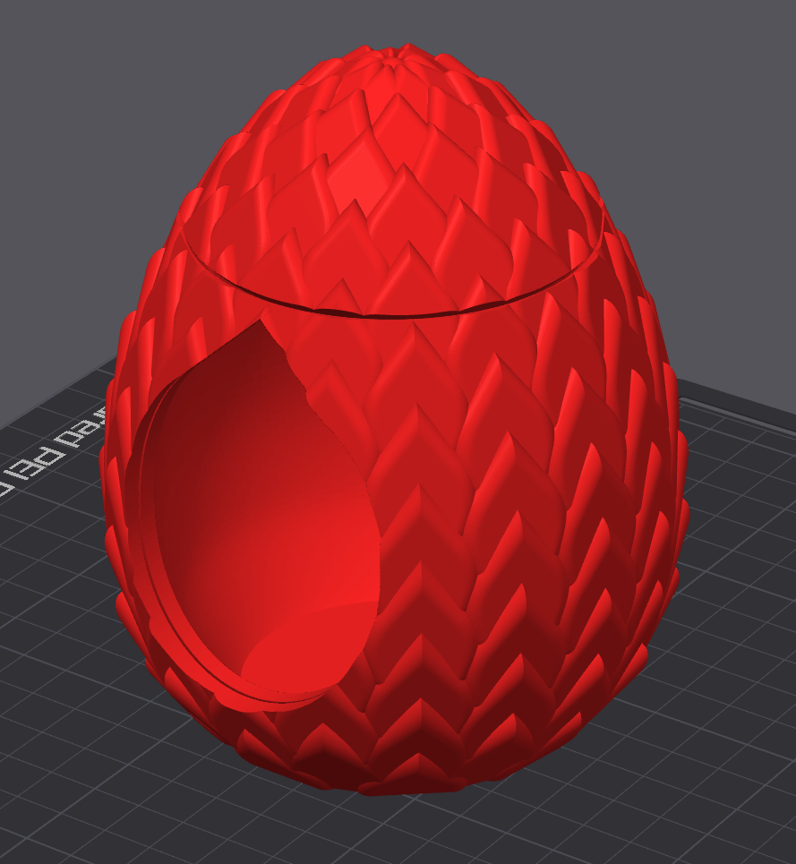 Dragon Egg (Captive/Print in Place)