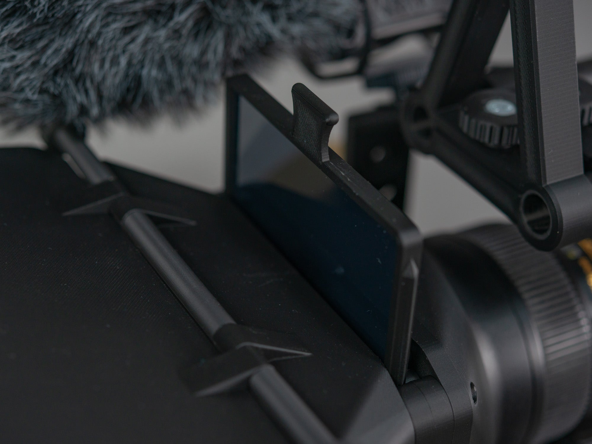 DSLR cage/rail rig with Matte box