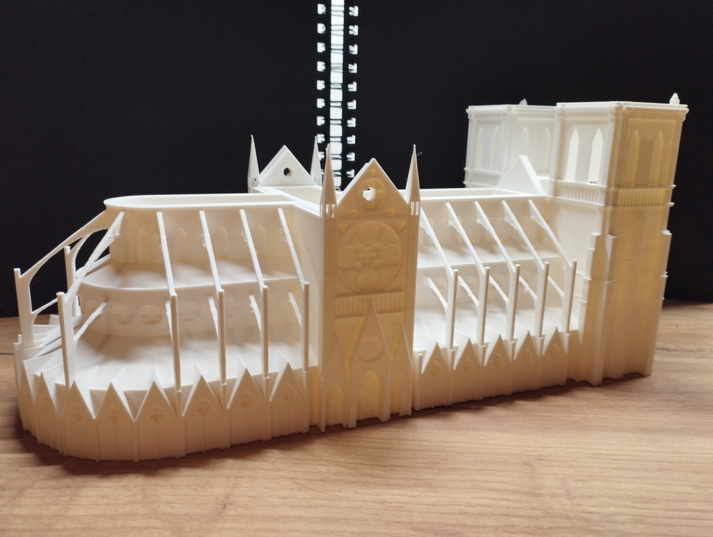 Notre Dame desk organizer