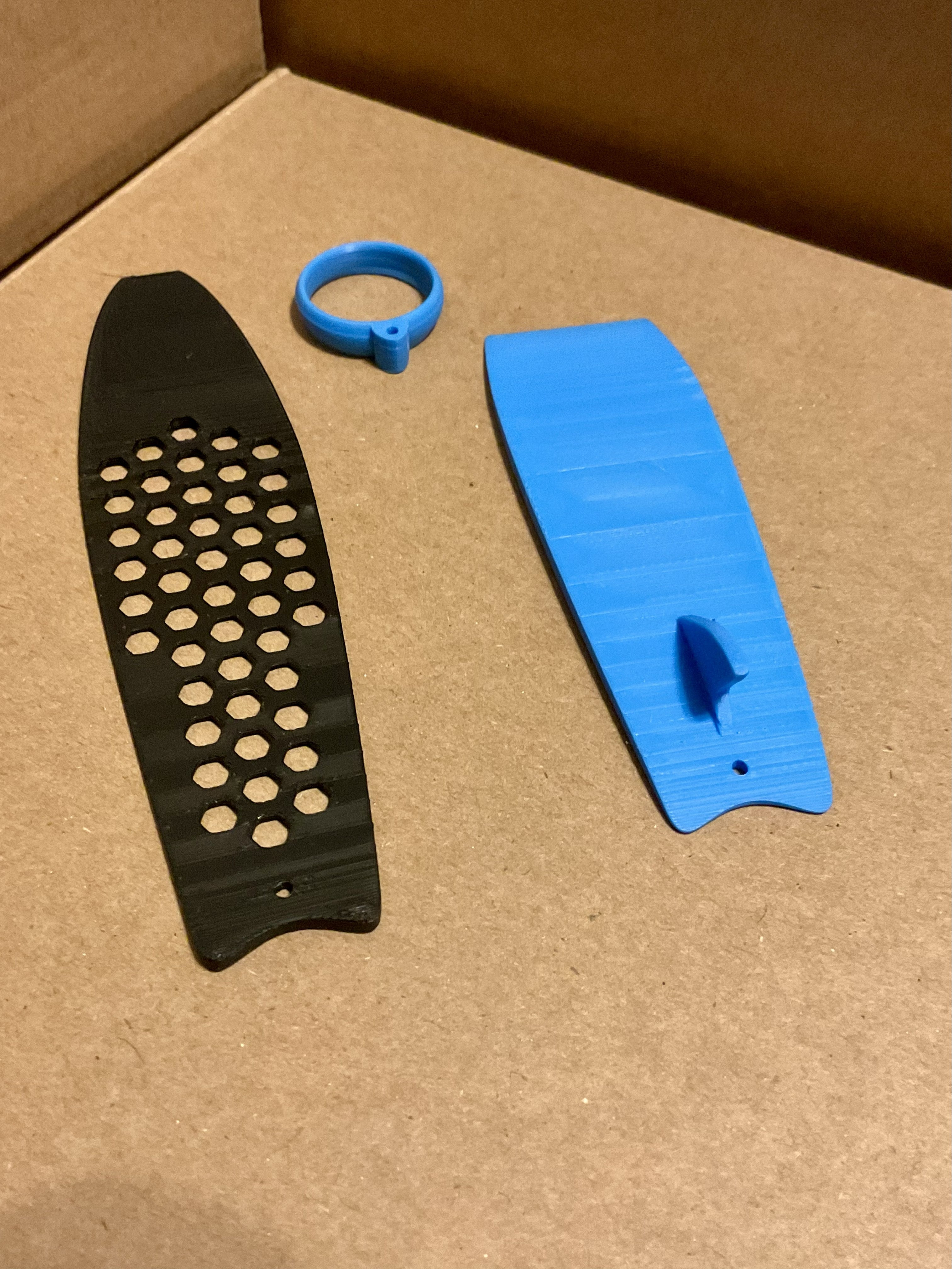 Totally Tubular Finger Surfboard