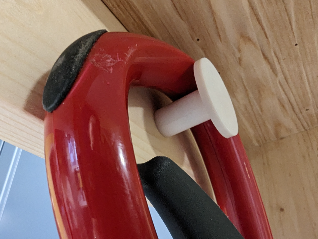 Parametric wall knob inspired by Ikea