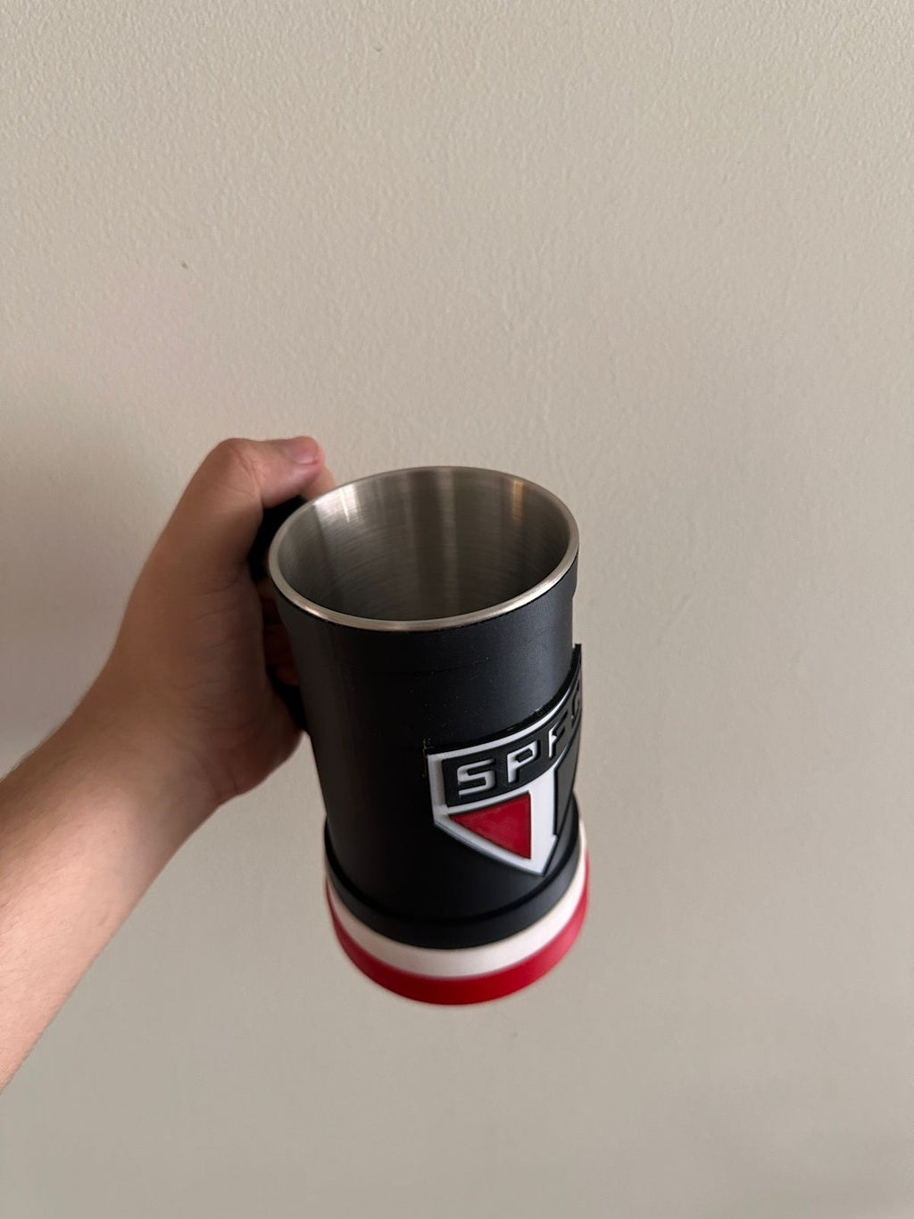 TAZA CHOPP CERVECERO 500 ML SAO PAULO FC
