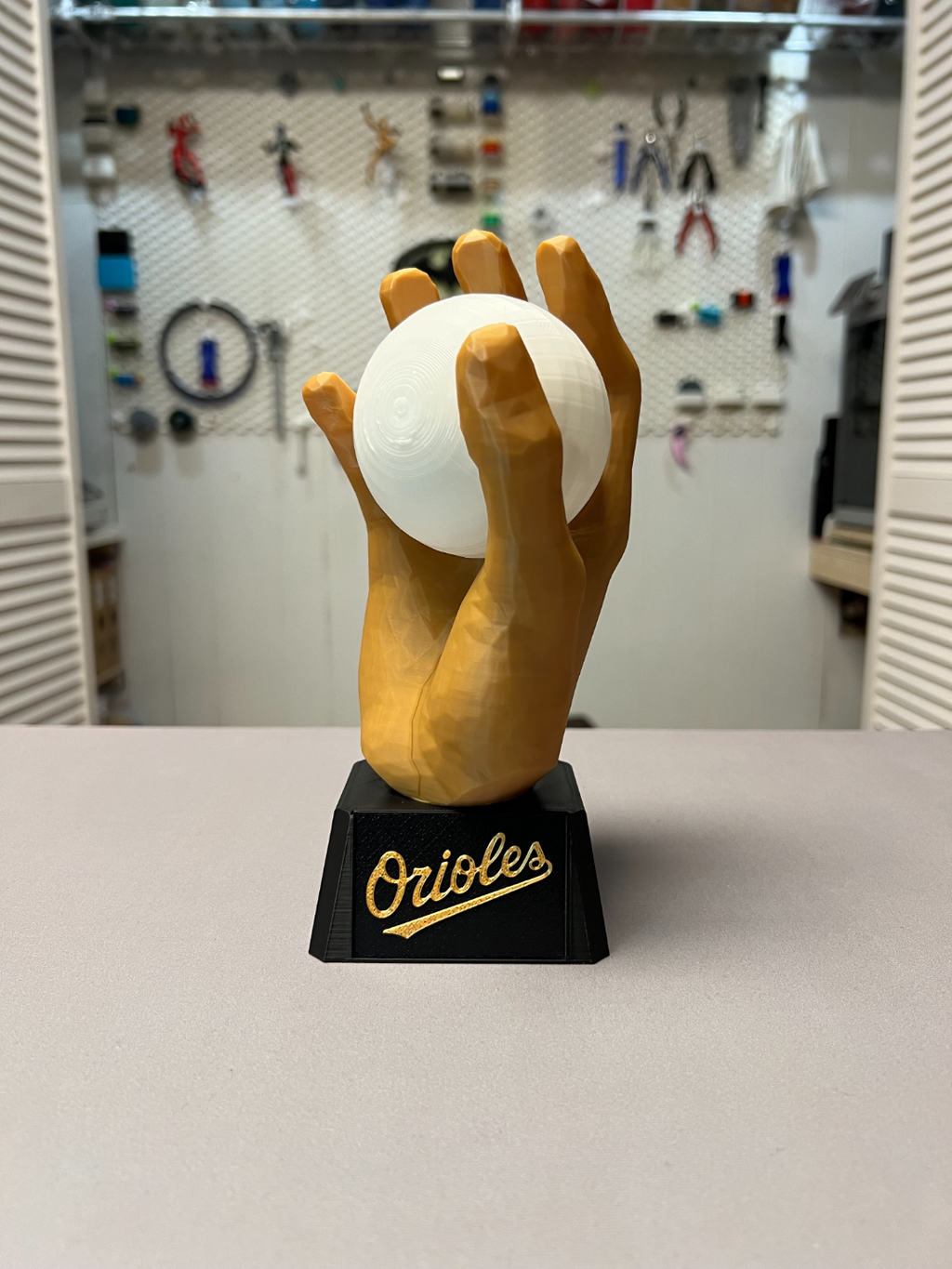 Baseball Display Hand | Ball Holder | Ball Stand