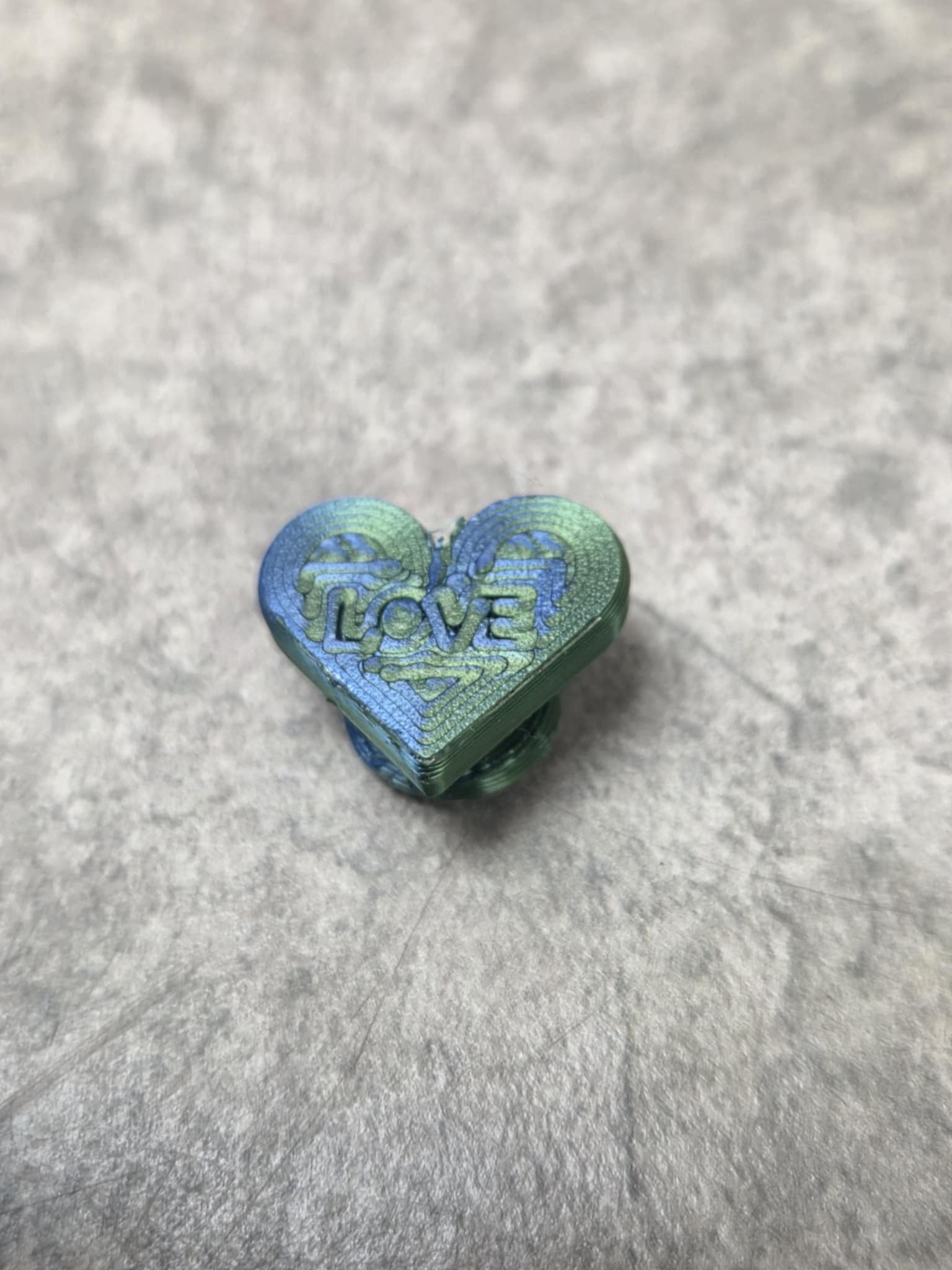Heart Croc Charm