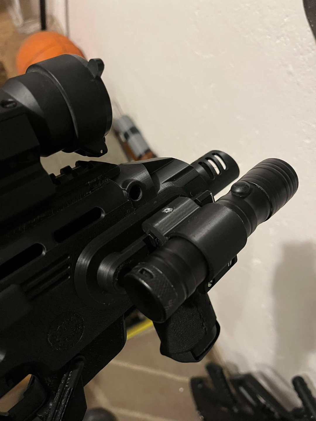 Airsoft Flashlight Holder for R.I.S.