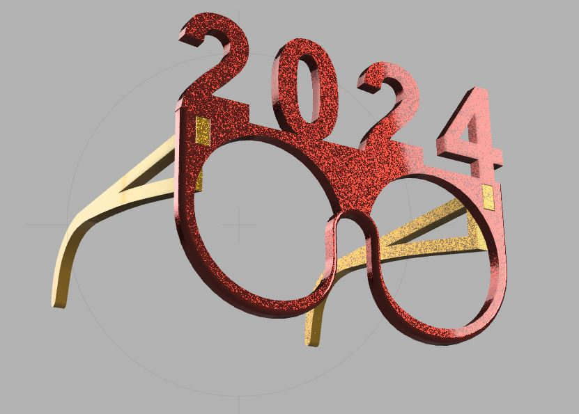 OCCHIALI CAPODANNO 2024