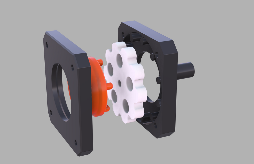 Stepper Motor Cycloidal Drive