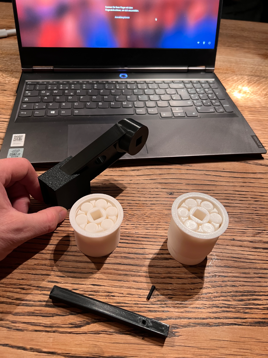 Print-in-Place Bearing Spool Holder for A1 Mini