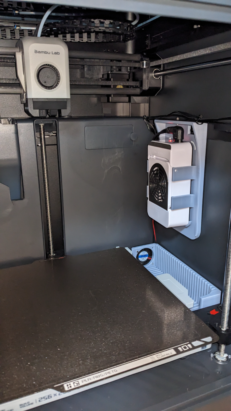 P1S DIY Chamber Heater Bracket and Heat Shield