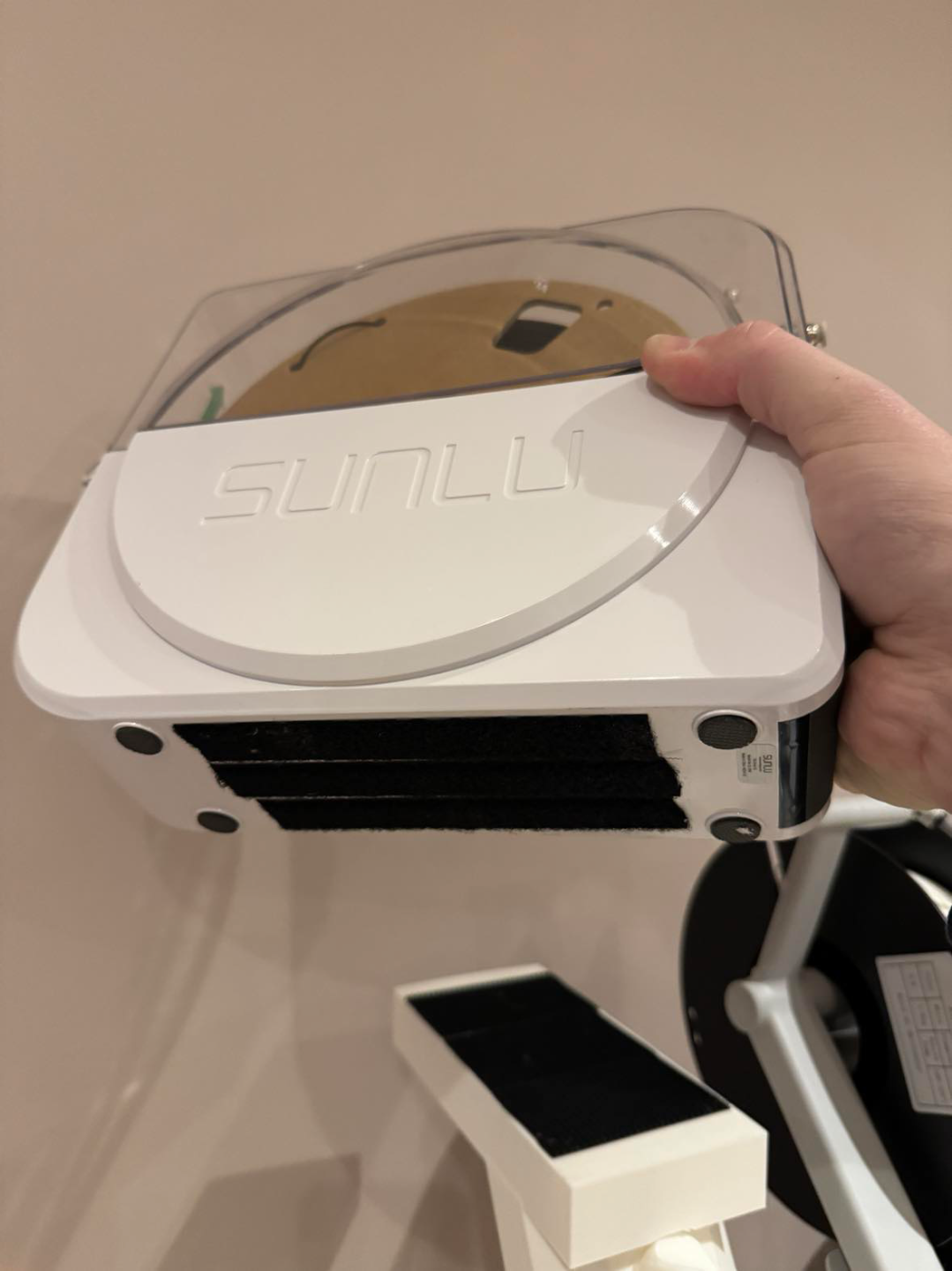 Bambulab A1 lite Drier Mount attachment to be used in conjunction with the AMS lite mount