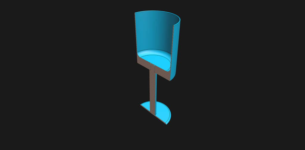 Modern Chalice Planter