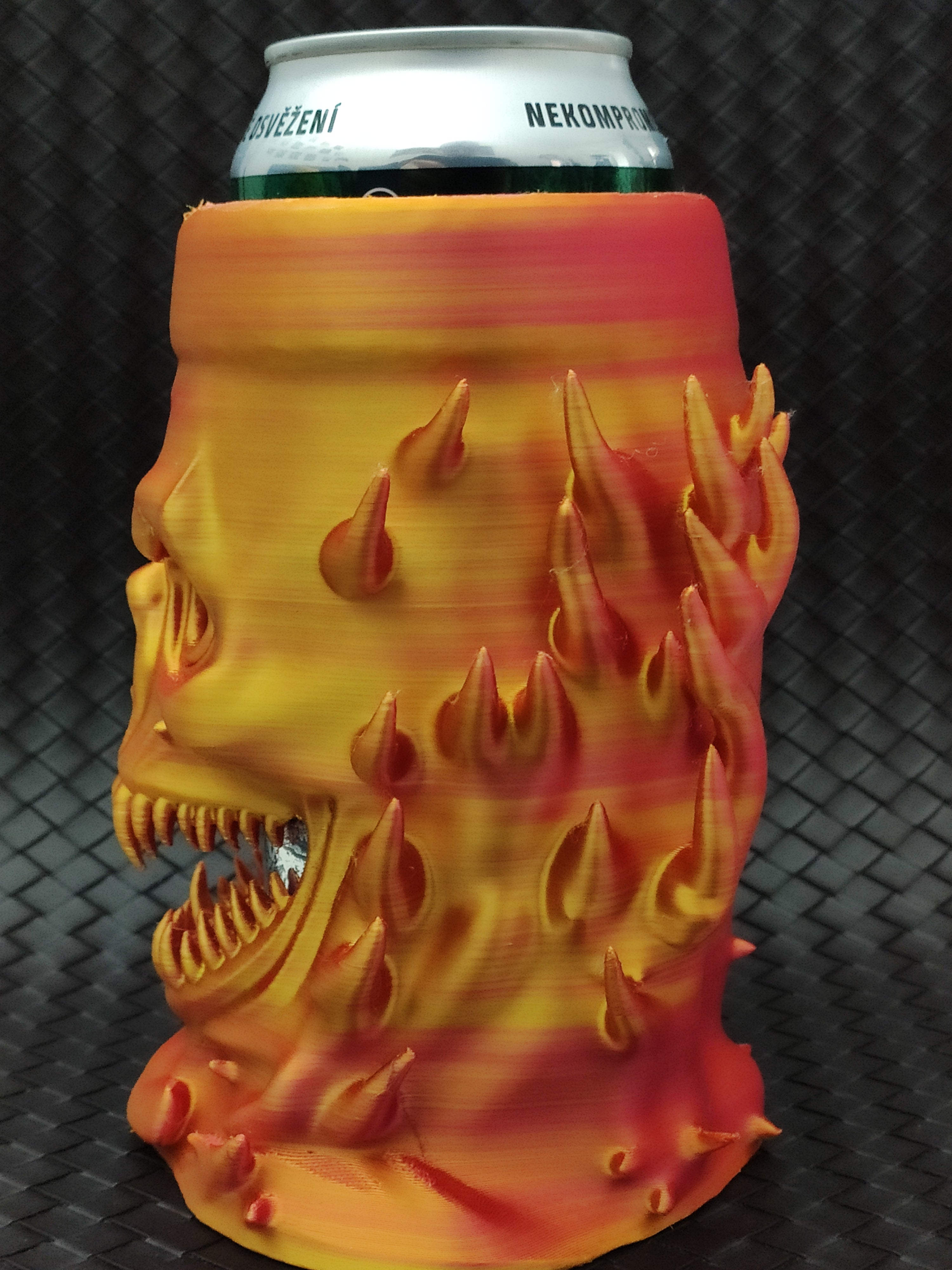 Fire Demon Can Holder / Beer mug (two types)