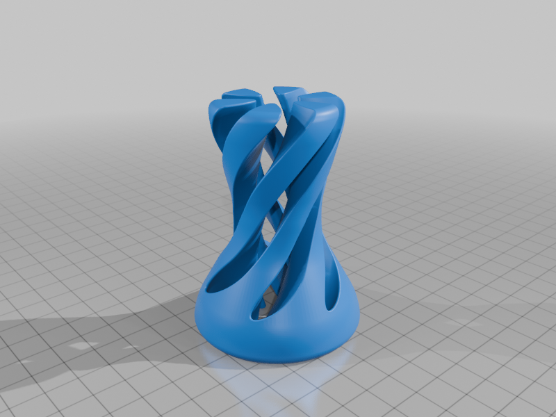 Spiral passthrough fidget