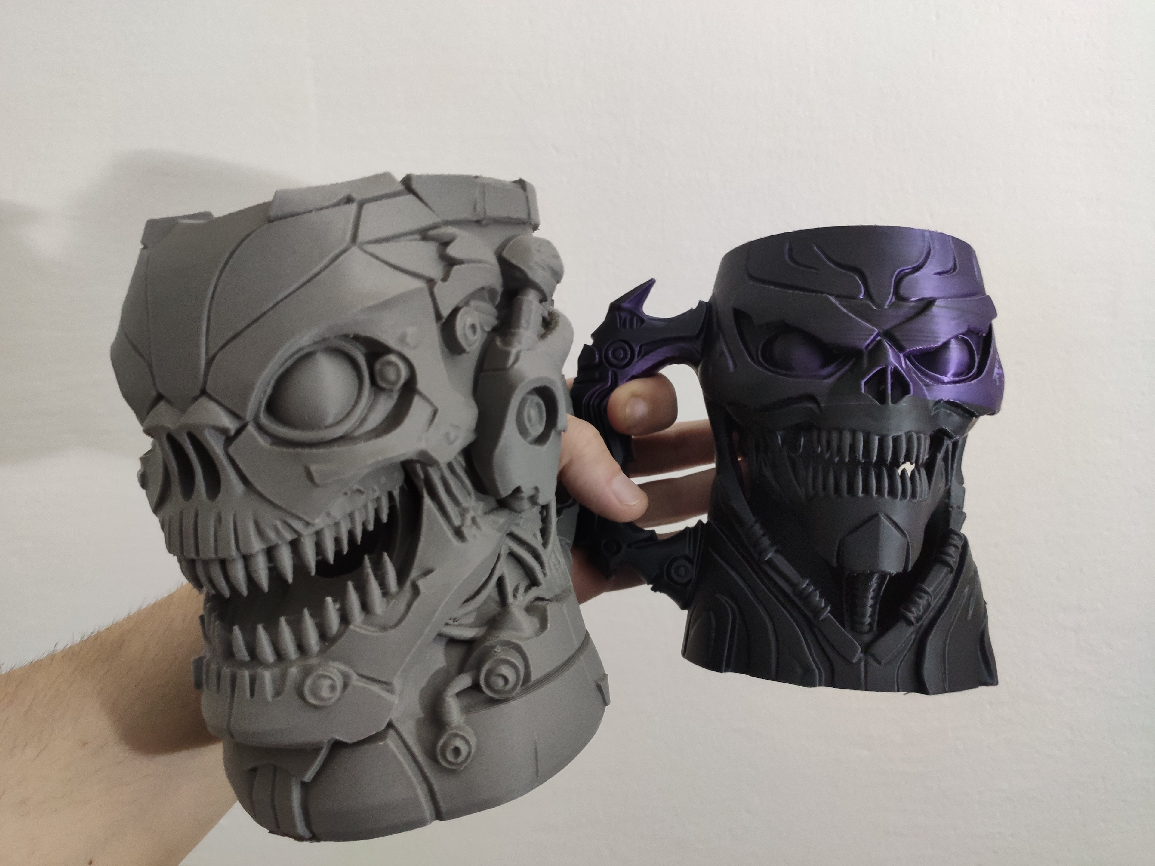 CyberDemon Can Holder / Beer mug (two types)