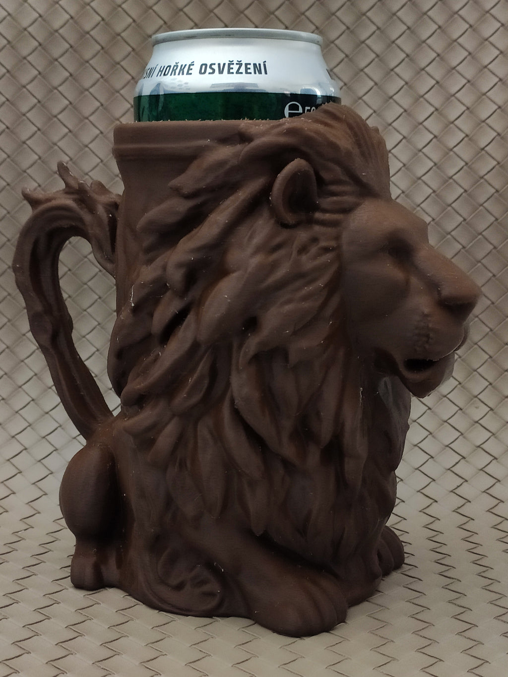 Lion Can Holder (0.5L + 12oz Cans) - Beer mug