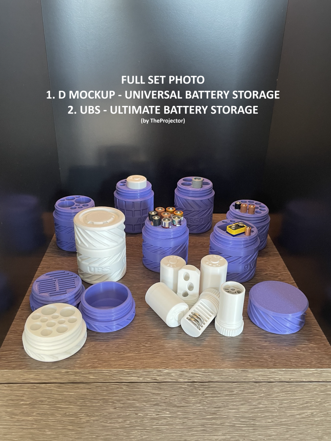 D MOCKUP – UNIVERSAL BATTERY STORAGE