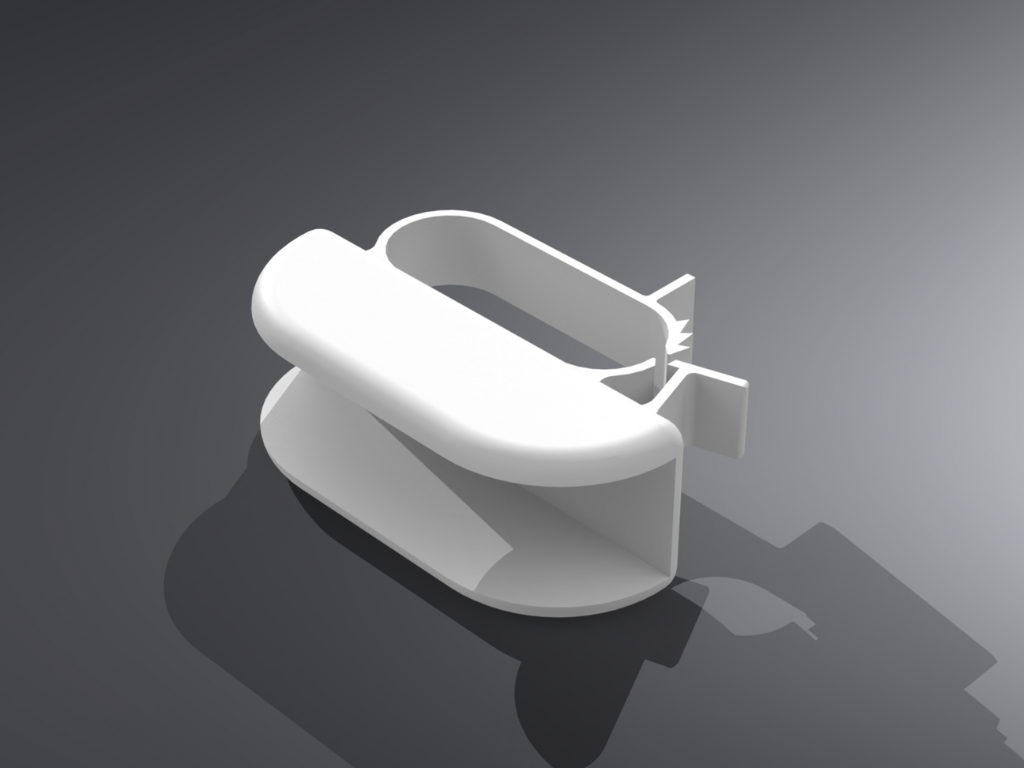 Snug Fit Desk Cable Clip