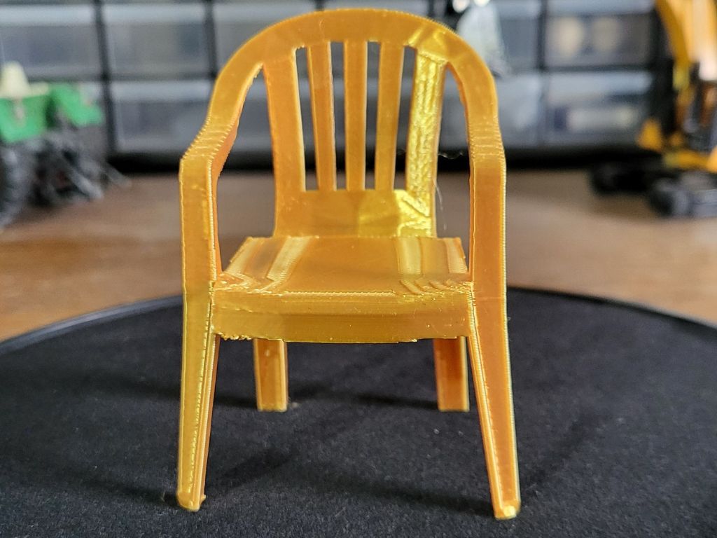 Plastic Garden Chair for Dummy 13