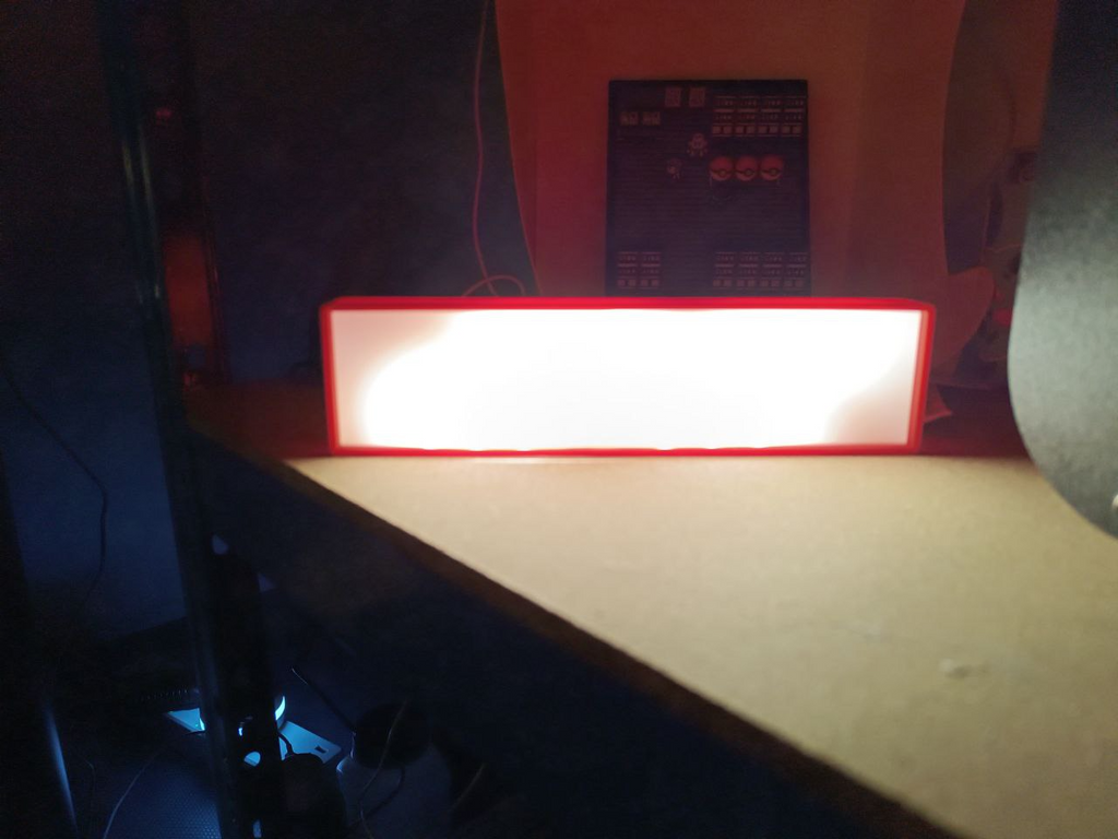 Ducati 1977-1985 logo Led Lamp