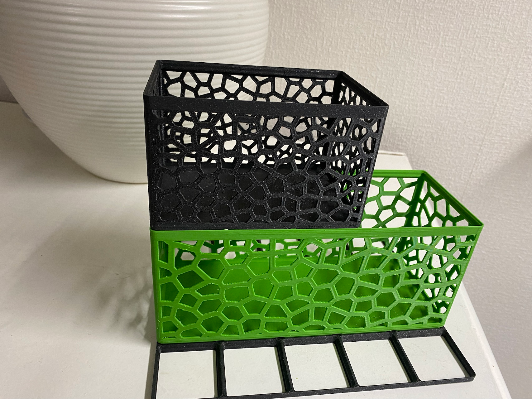 Gridfinity Voronoi bins all sizes