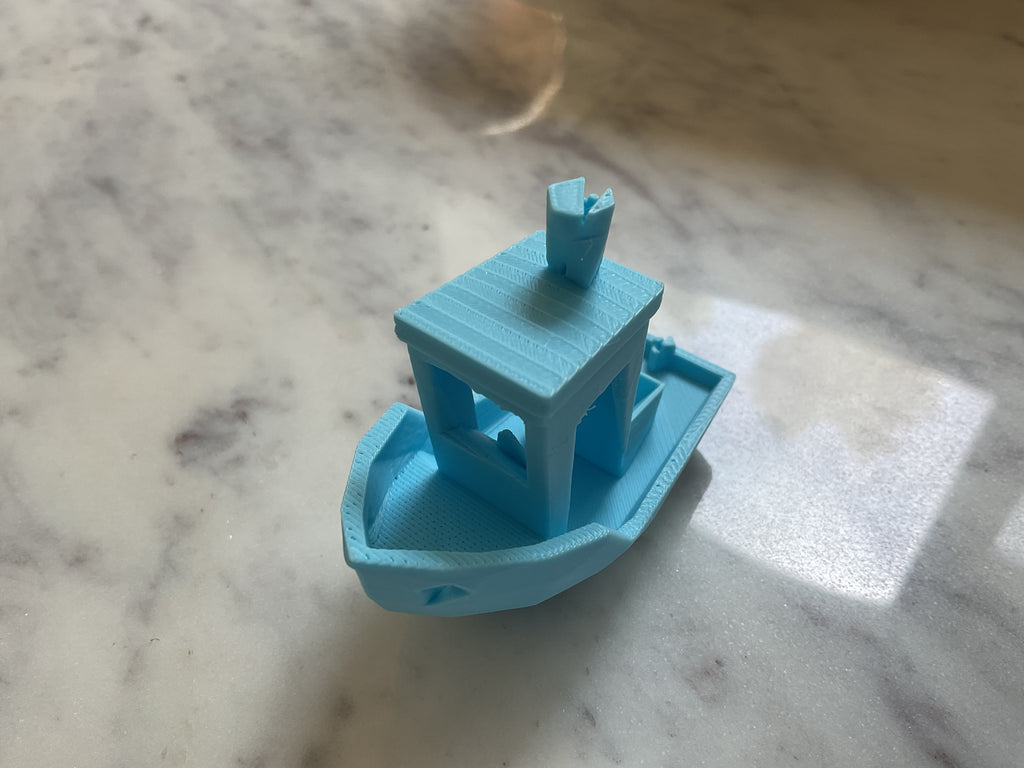 Low Poly 3dBenchy with only 562 Triangles
