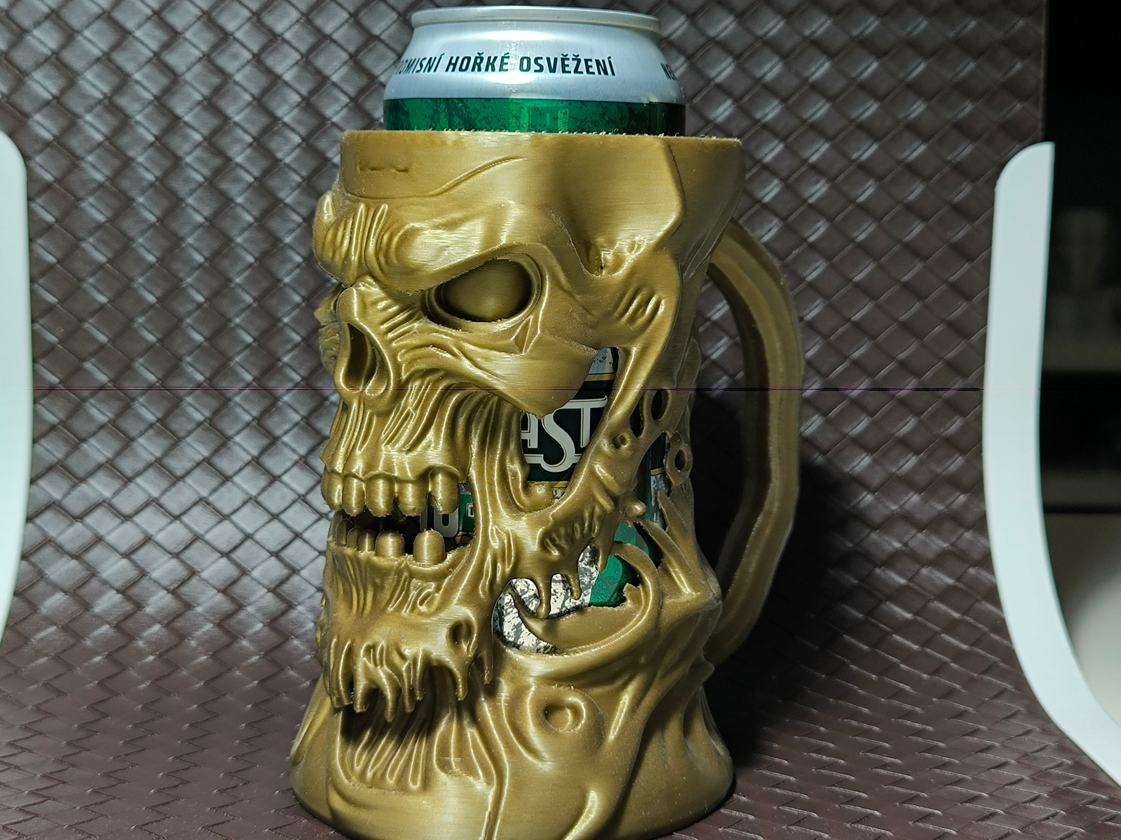 Melting Demon Can Holder / Beer mug