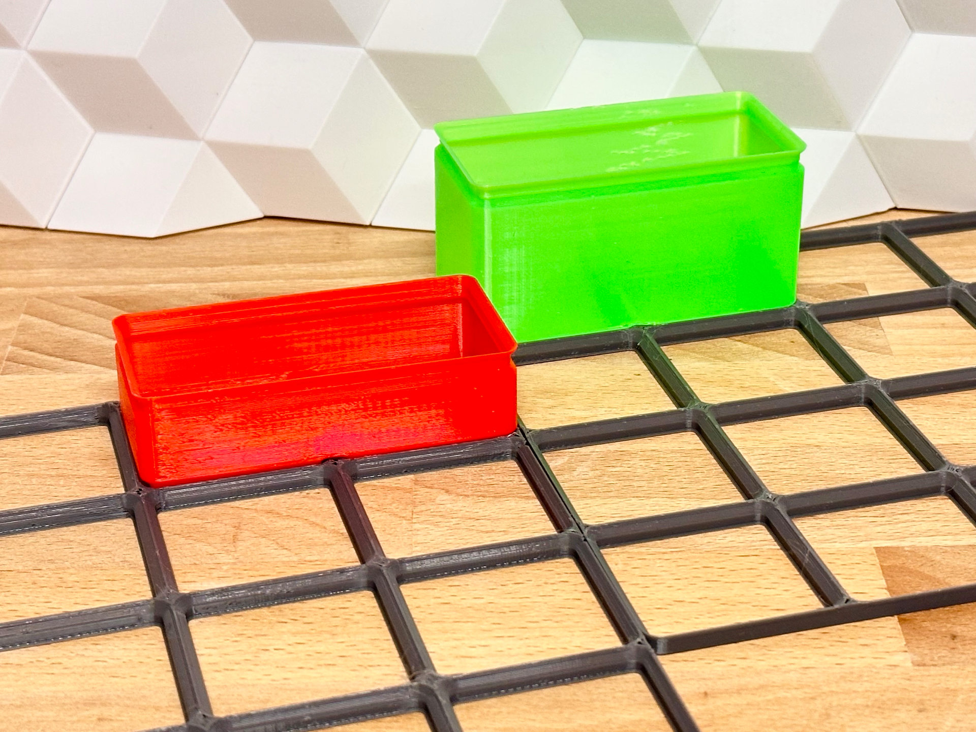 Gridfinity Baseplate (Quick lite, less filament)