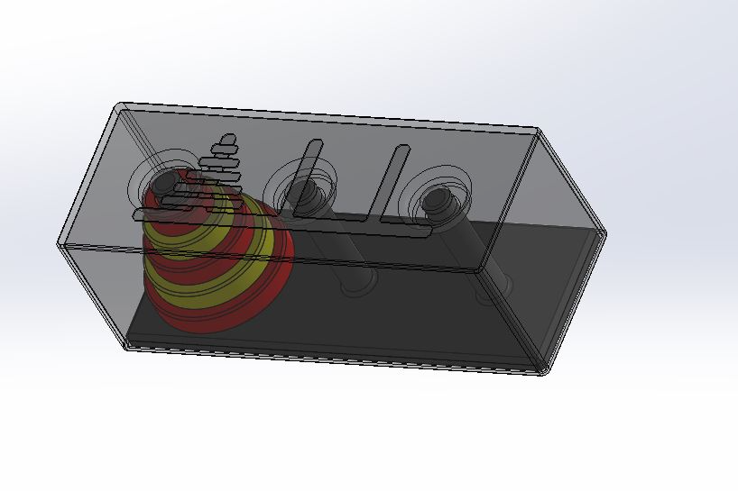 Tower of Hanoi with storage box